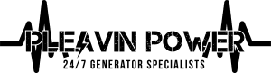 Pleavin Power Black Logo